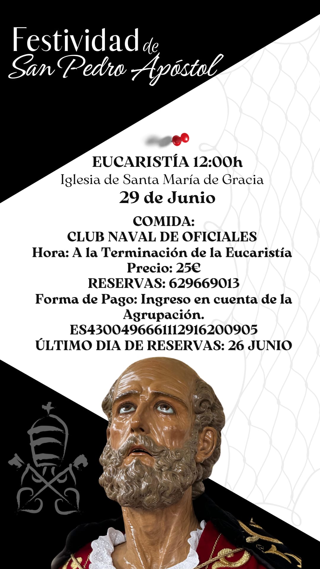 Festividad de San Pedro Apóstol 2025