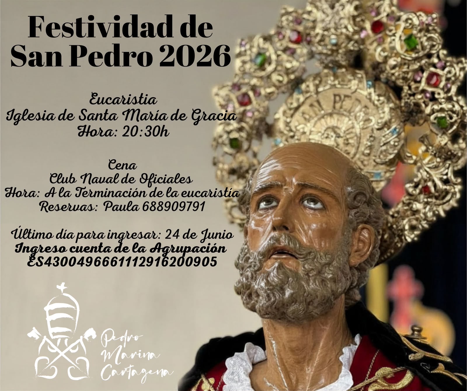 Festividad de San Pedro 2026